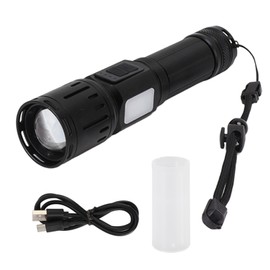 Super Bright Flashlight 7 Modes Waterproof LED Rechargeable Handheld Flashlight for Dog Walking Maintenance