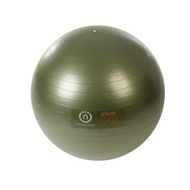 Natural Fitness Pro Burst Resistant Exercise Ball (Olive, 65-cm/Medium )
