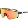 Polarized driving sunglasses for outdoor cycling(Blackframeredfilm)
