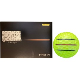 Hapiraki Golf Line Titleist 2025 Pro V1 V1X Line Included (V1 _ Yellow 1 Dozen _ 3 Lines)