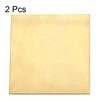 uxcell Brass Sheet, Metal Sheets Plates 5.9" Length x 5.9"