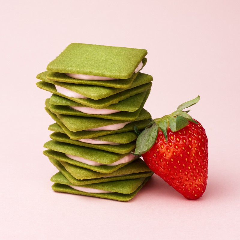 Osulloc [오설록]그린티 딸기 랑드샤 (원산지:상세설명참조) Osulloc Green Tea Strawberry Langue