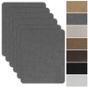 Azobur Sofa Fabric Repair Patch, 6 Piece Microfiber Patches, Self