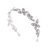 Alilang Silvery Tone Bridal Wedding Headpiece Zirconia Cubic Crystal Rhinestone
