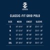 IZOD Men's Classic Performance Golf Grid Polo, FIG, XL