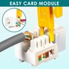 G602 Punch Down Tool, Ethernet Tool for RJ45 with Wire