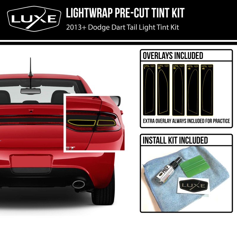Luxe Auto Concepts 2013+ Dart Tail Light Tint Kit -