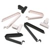 13 x fiXte Assorted Size Food Bag Sealing Clips Sturdy