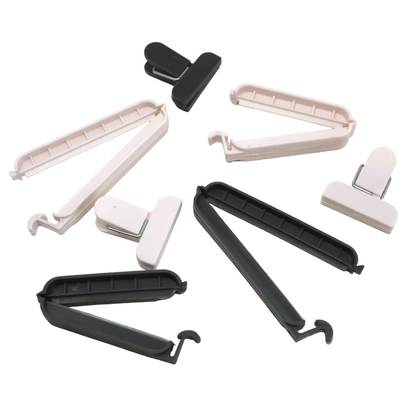 13 x fiXte Assorted Size Food Bag Sealing Clips Sturdy