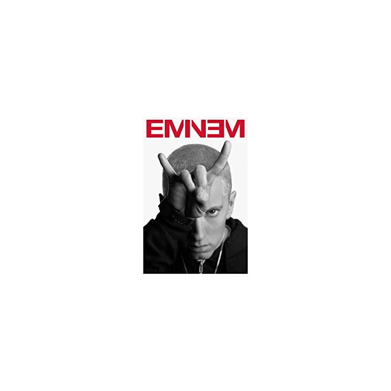 ASHER Gift Eminem,Horns,Wood,Multi-Colour Poster - Matte poster Frameless Gift 11