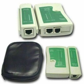 Battery Connection Cat5 CAT6 RJ11 RJ12 RJ45 Network Ethernet Lan Internet Cable Tester Test Tool US