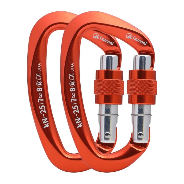 CAMNAL Carabiner, Climbing, UIAA and CE Certified Professional Climbing Carabiner,