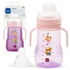 MAM Trainer with Handles, Girl, 8 Ounces, 1-Count