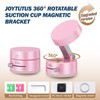 JOYTUTUS Car Phone Holder, Multifunctional, Folding & Extendable, Double-Sided Magnetic