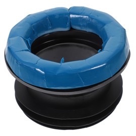 KONTONTY Toilet Bowl Ring Rubber Sealing Gasket Odor Resistant Leakproof Easy Installation