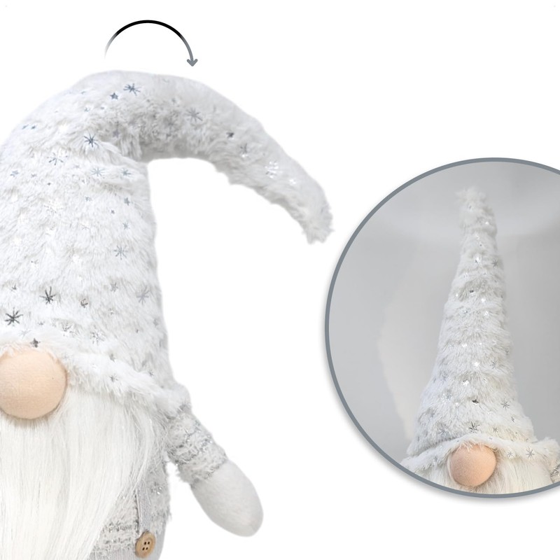 com-four® Christmas Gnome in Cute Design, Great For Your Christmas