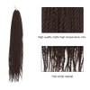 FDEETY Braids Extensions 60 cm Synthetic Hair for Braiding Extensions