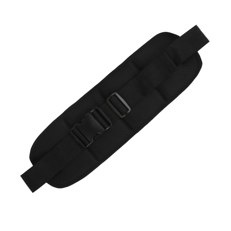 Wheelchair Seat Belt Wheelchair Black Padded Waist Restraint Harness Strap