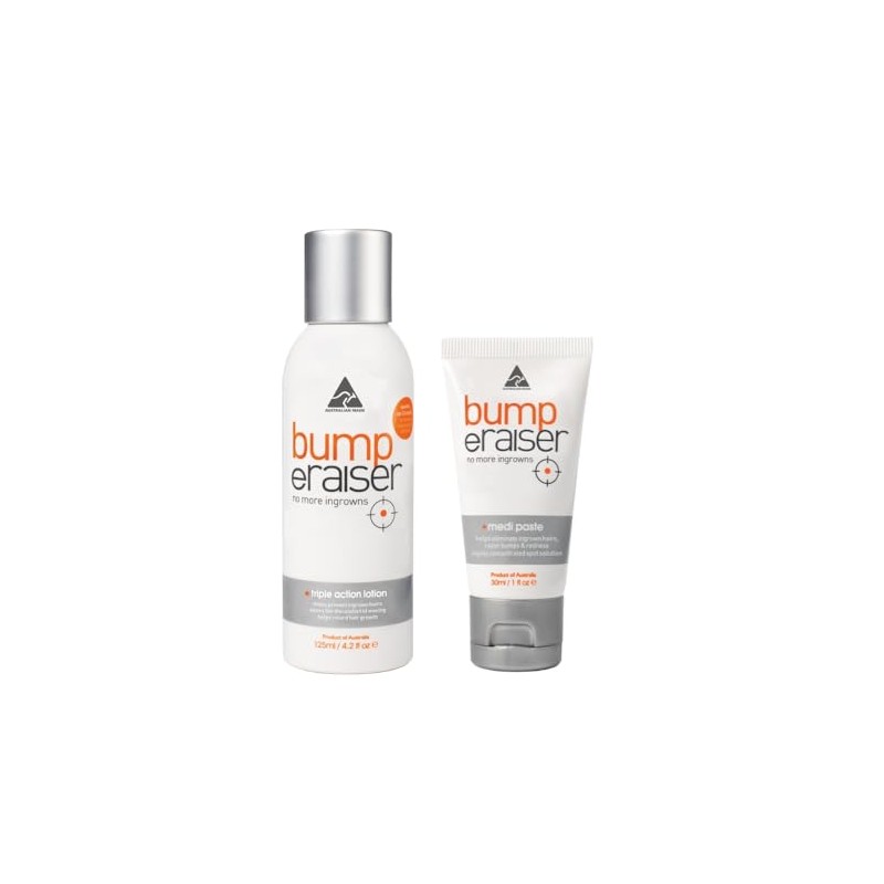 Bump Eraiser Triple Action Lotion Duo – Ingrown Hair Prevention