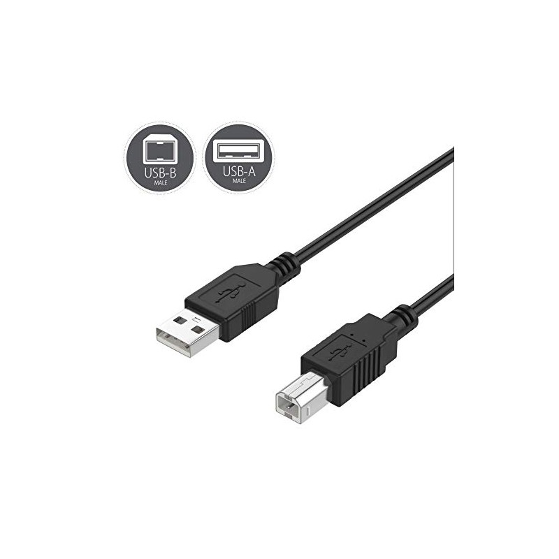 PK Power 6ft USB Cable PC Laptop Data Sync Cord
