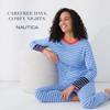 Nautica 2-Piece Crew Neck Pajama Set, Long Sleeve Top &