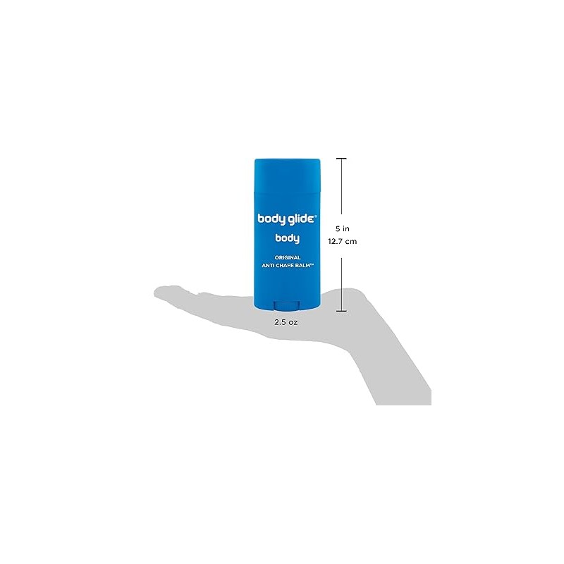 Body Glide Original Anti-Chafe Balm | Anti-Chafing Stick for Arm,