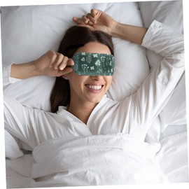 TOVINANNA 5pcs Cooling Eye Mask Mint Eye Patches Heated Eye Masks Hydrating Eye Patches Heat Dry Eye Compress Mint Patches Heating Eye Pad Masks Collagen Eye Patches Non-woven Fabric Green