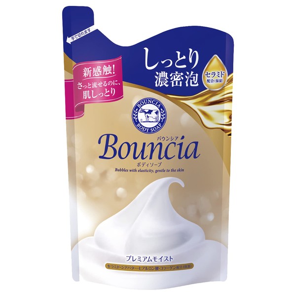 Bouncia Premium Moist Body Soap, Refill, 11.8 fl oz (340 ml)