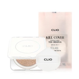Clio Cosmax Clio Kill Cover Founwear Cushion The Original 15g original + refill -R / 코스맥스 클리오 킬 커버 파운웨어 쿠션 디 오리지널 15g 본품+리필 -R