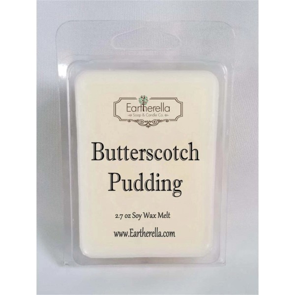 Eartherella BUTTERSCOTCH PUDDING Soy Melts Tarts 2.7 oz