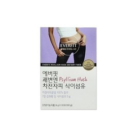 Natural Plus Everfit Kwaebyunen Psyllium Husk Dietary Fiber 6g 30 packs mjc / 내츄럴플러스 에버핏 쾌변엔 차전자피 식이섬유 6g 30포mjc