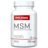 Body Attack - MSM 100 Capsules - 100% Pure, Highly