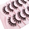Lashes False Eyelashes Natural Wispy Cat Eye Lashes Fluffy Pack
