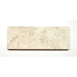 Squarefeet Depot 3x8 Inch Honed Finish Beige Limestone Wall & Floor Tile (6 Pack)