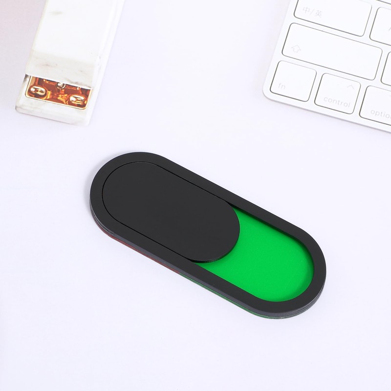 DEARMAMY Privacy Sign Occupied Vacant Red Green Slider Indicator Sign