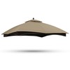 ABCCANOPY Gazebo Replacement Canopy Top for Lowe's Allen Roth #GF-12S004B-1,