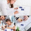 Erasers, Pack of 40 Plastic Mini White Text Erasers, Eraser
