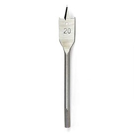 GripIt GPDRILL20 20Mm Premium Flat Drill Bit – Suitable For Brown Gripits (20Mm), Grey