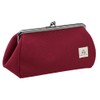 watona Canvas Purse Makeup Pouch, Cosmetic Pouch, 5.5 inch (Slim),