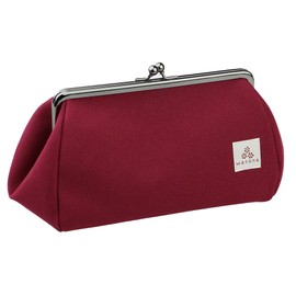 watona Canvas Purse Makeup Pouch, Cosmetic Pouch, 5.5 inch (Slim), 55s (Bordeaux)