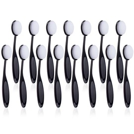 UNIMEIX 10 Pack Craft Ink Blending Brushes Set Tool Card Making Supplies Blender Brush for Card Making（Size 4, 0.82" Brush Head）