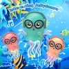 Zonopy Dancing Jellyfish Baby Toy, Crawling Jellyfish Tummy Time Sound