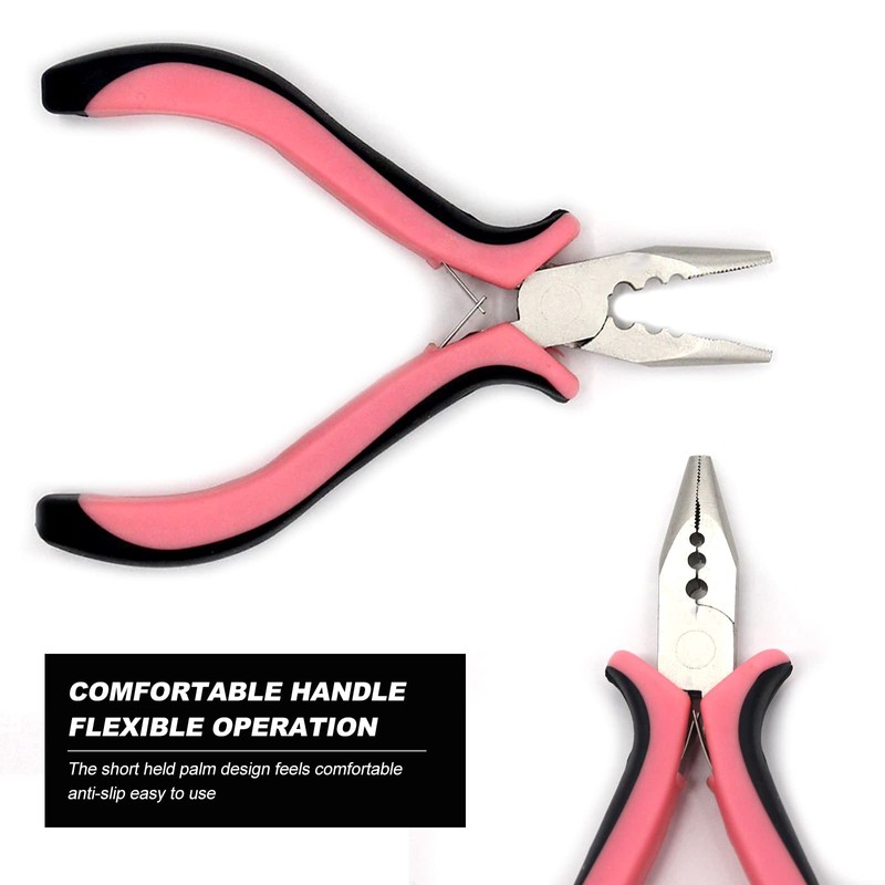 Hair Extension Pliers for Removal Professional Hair Extensions Kit Tools