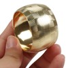 12 Pack Gold Napkin Rings, Checked Circle Napkin Ring, Serviette