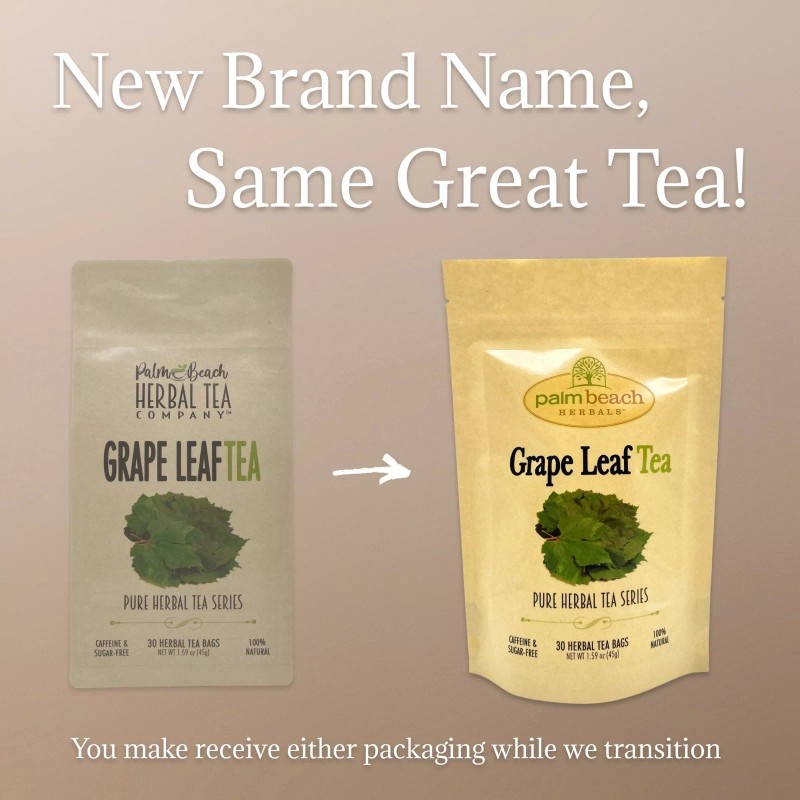 Undisclosed Grape Leaf Tea by Palm Beach Herbals | 30ct,