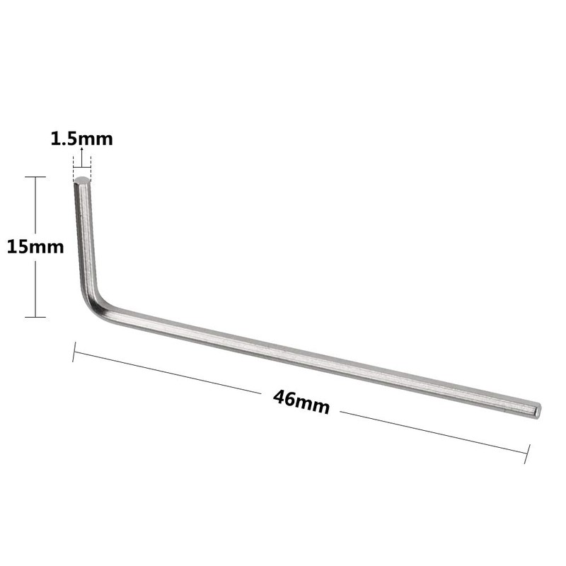 CAMVATE Allen Key Hex Spanner Metric Set(6 Pieces) - 1970