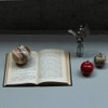 Marble Apple Large Marble Apple Large Stripe Interior Marble Paperweight