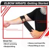 VICTORY Unisex Elastic Elbow Support Wrap Elbow Support