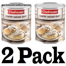 Chef-Mate 2 Pack - Chef-mate Country Sausage Gravy 105 oz.