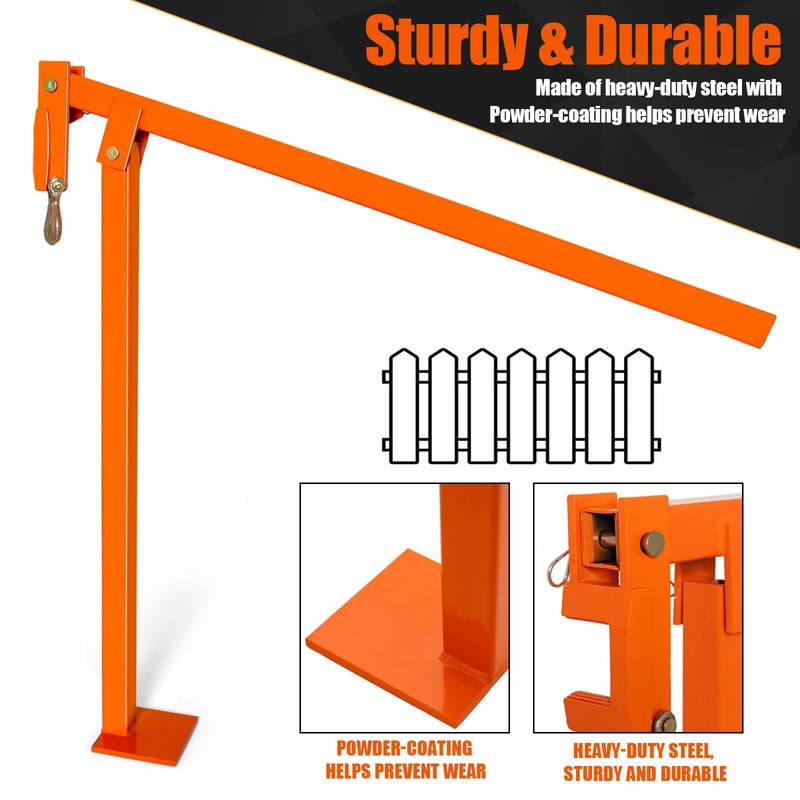MAHOOMMAKH T-Post Puller, Fence Post Puller - Post Puller of